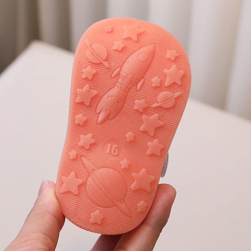 Spring/Autumn Baby Girl Single Shoes 0-1-2 Years Old, Squeaky Shoes That Make Sound, Infant Walking Shoes, Cute Princess Shoes.