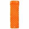 Inflatable Sleeping Pad with Pillow Orange