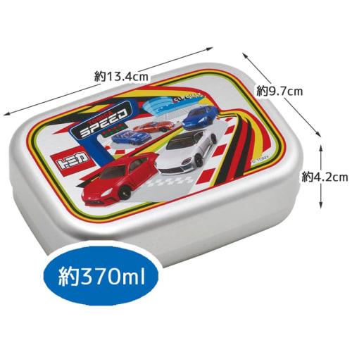 Skater Lunch Box, 370ml, Tomica 23, Aluminum, Insulated, for Kids, Made in Japan, ALB5NV-A