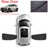 Car Black Window Privacy Sunshade For FAW BESTUNE T90 2023-Present Auto Anti-UV Heat Insulation Protect Cover Interior Accessory
