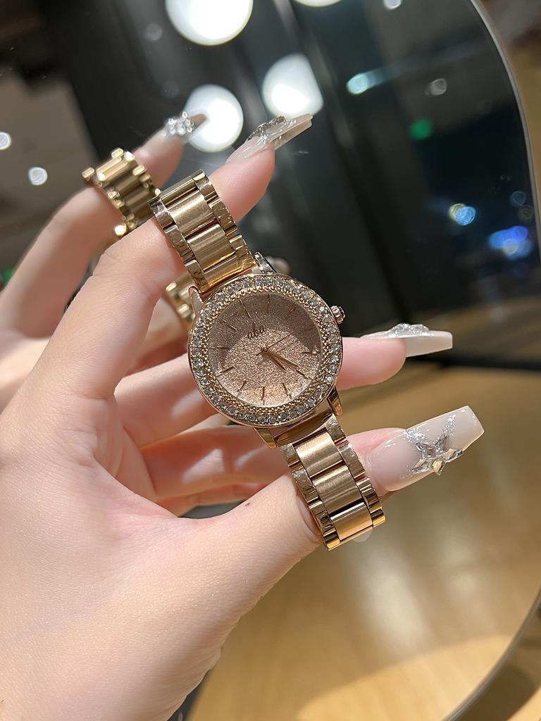 AIMANA Watch Full Diamond Plate Lady watch for Middle countries