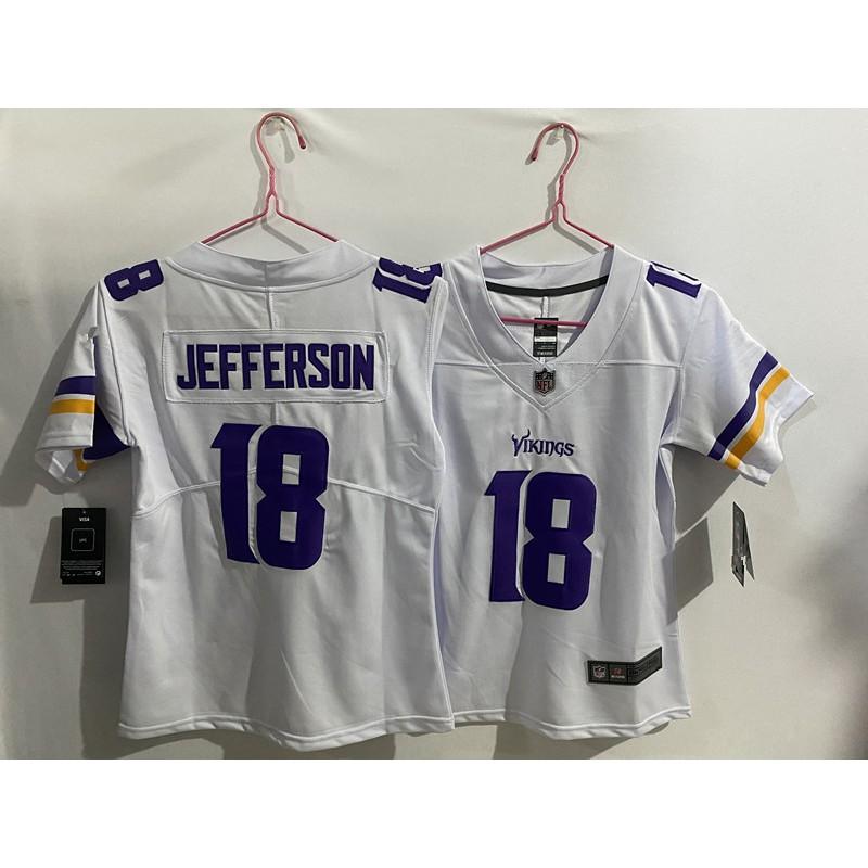 Dětský vyšívaný fotbalový dres NFL - Minnesota Vikings Sportovní uniforma pro mládež
