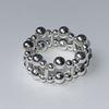 Easy Thingz Silver Ball Fence Ring