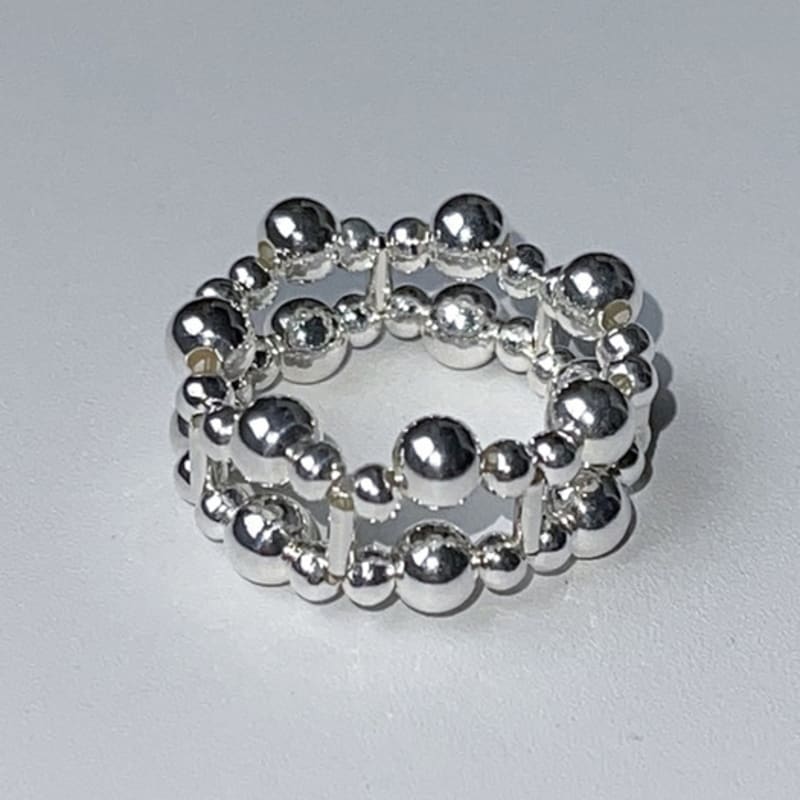 Easy Thingz Silver Ball Fence Ring
