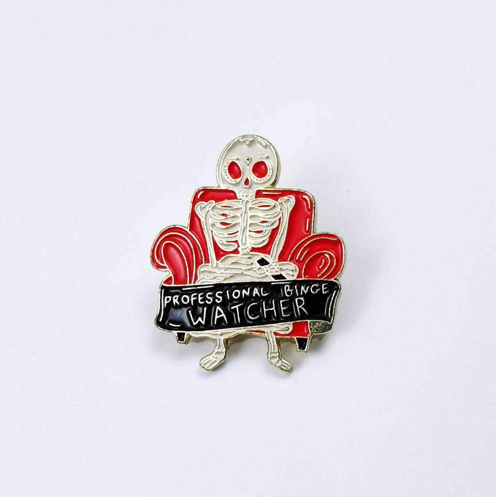 Creative Skull Zombie Brooch: Versatile Metal Badge for Clothing, Hats, Backpacks, and Accessories.