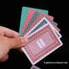 Gold Art 606 Waterproof Texas Hold'em Poker Cards, Large Font, Durable and Washable