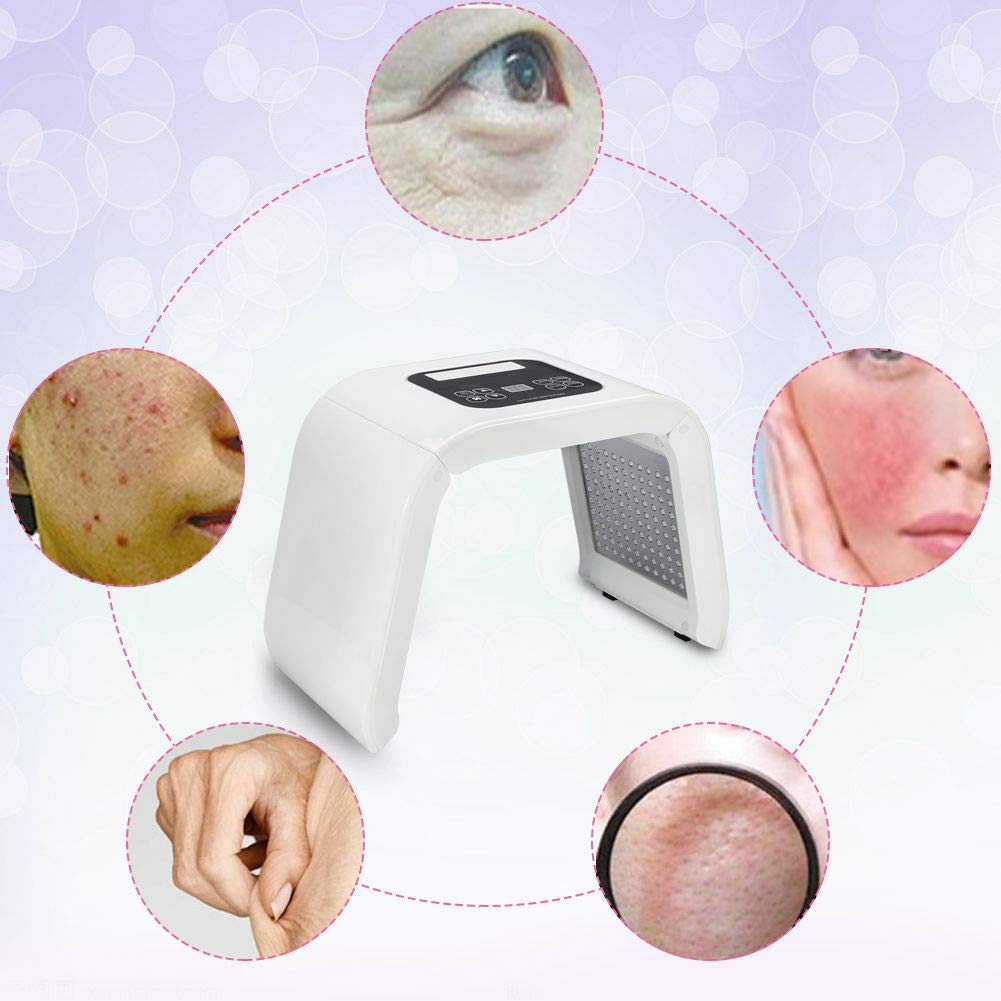 Portable 7 Colors LED Photon Machine Nano Spray Skin Moisturizing Face Steamer Facial SPA Salon Face&Body LED Mask PDT Machine