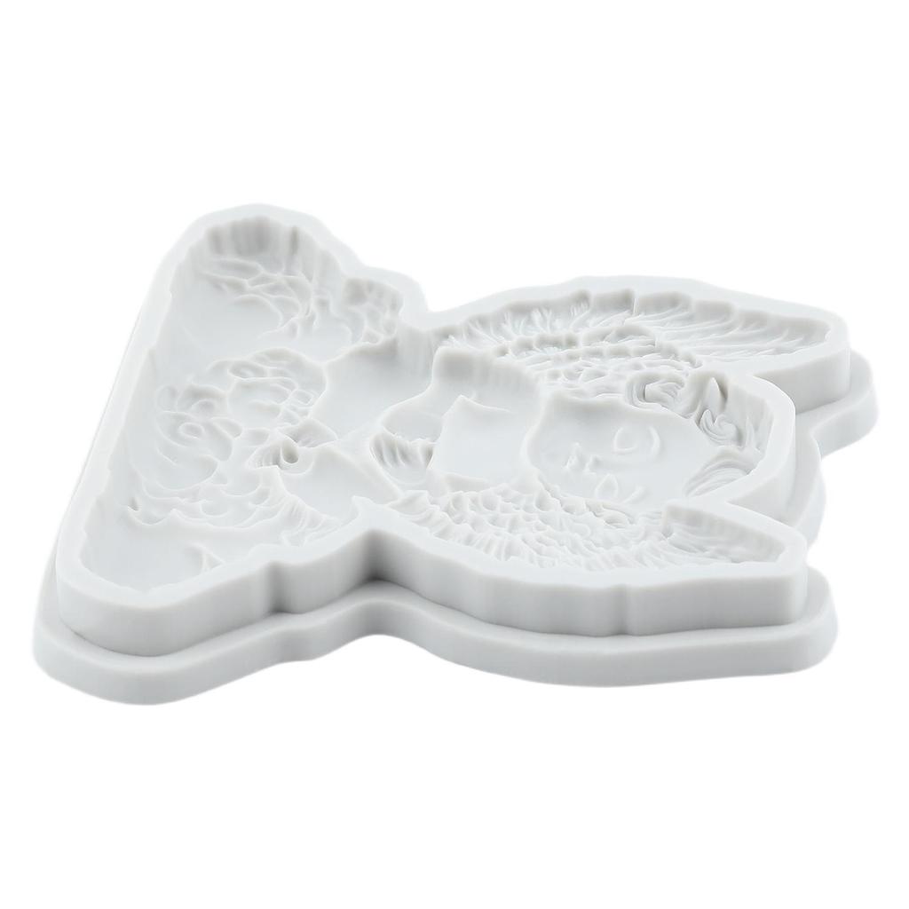 Angel Baby Silicone Molds Doll Fondant Mold Cake Decorating Tools Cupcake Topper Chocolate Candy Craft Gum Paste Polymer Clay