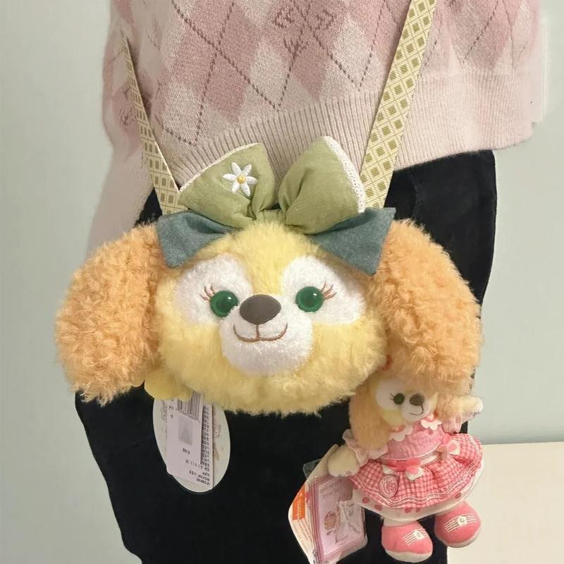 New Disney Plush Shoulder Bag Crossbody Bag Regular Women's Yellow 400060388504