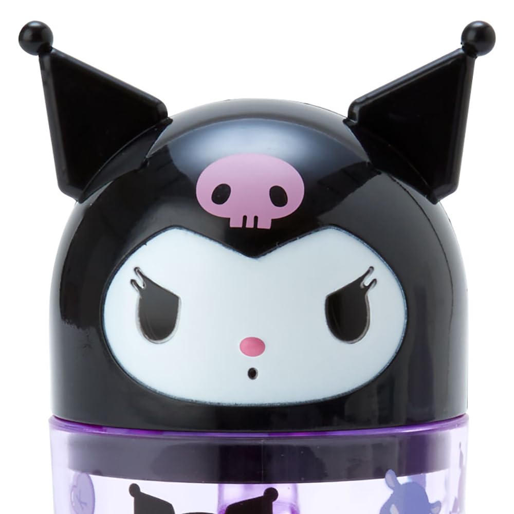 Sanrio Sanrio Kuromi Zahnputzbecher-Set, Zahnbürstenset Kuromi, 12 x 7 x 5 cm, Charakter SANRIO 983951 (SANRIO) und Kuromi-chan