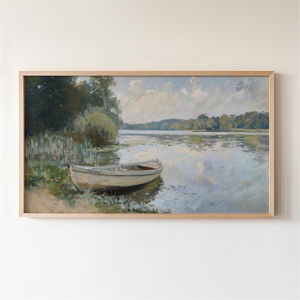Vintage Sail Boat At Sea Canvas Painting Nautical Wall Decor Retro Boat Art Poster High Seas Vintage Ocean Ship Nautical Prints 20X40CM No Framed