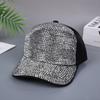 Summer Korean Version Colorful Rhinestone Baseball Cap For Women Sun Protection Sunshade Personality Full Diamond Cap For Men