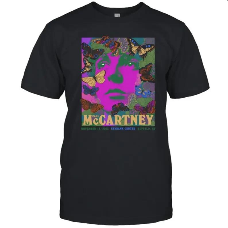 Paul McCartney Got Back 2025 Buffalo Event Merch Unisex T-Shirt L