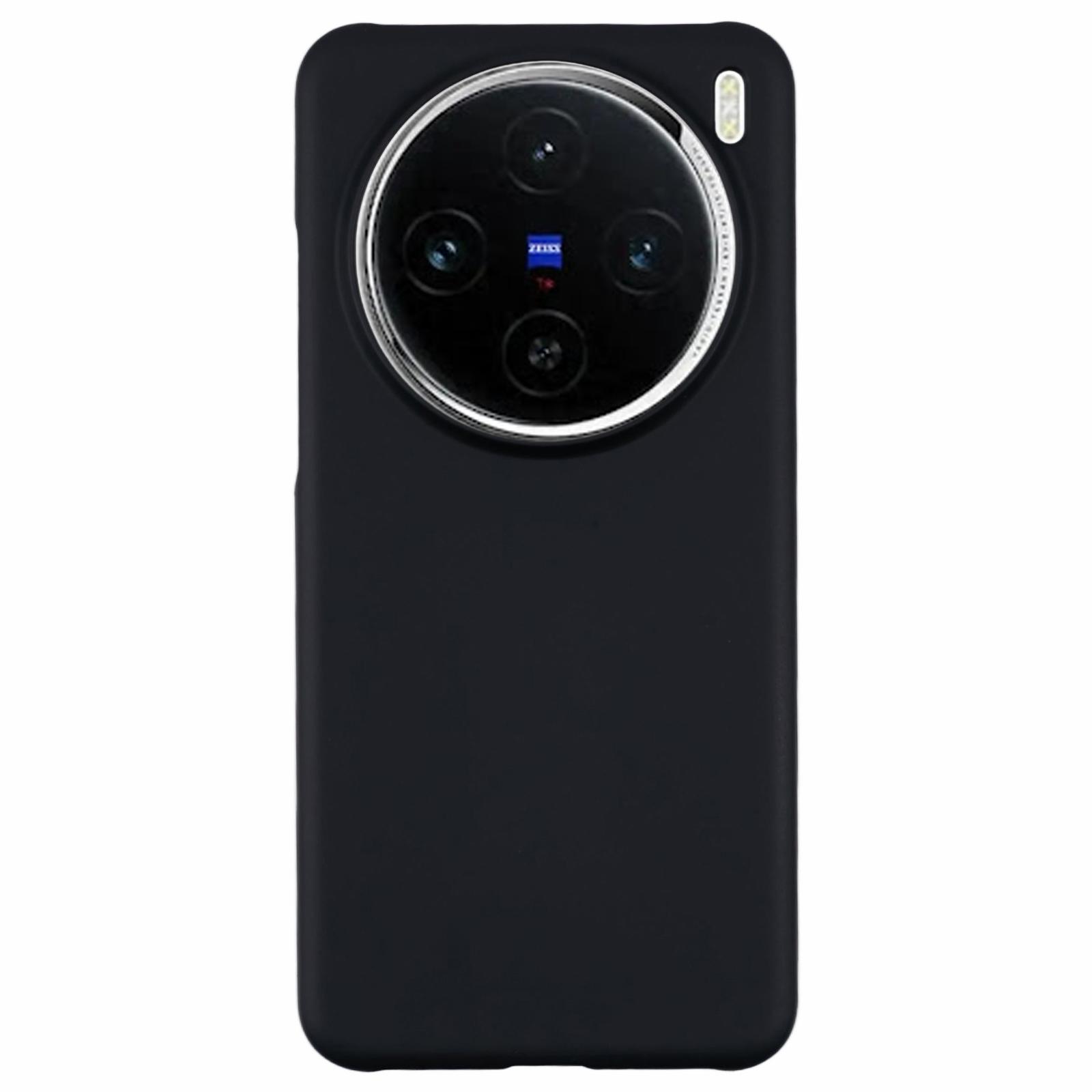 

Для vivo X200 Pro mini 5G чехол жесткий ПК матовый минималистский чехол для телефона Black