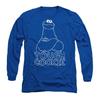 Sesame Street Unisex Adult Touch Cookie Long-Sleeved T-Shirt