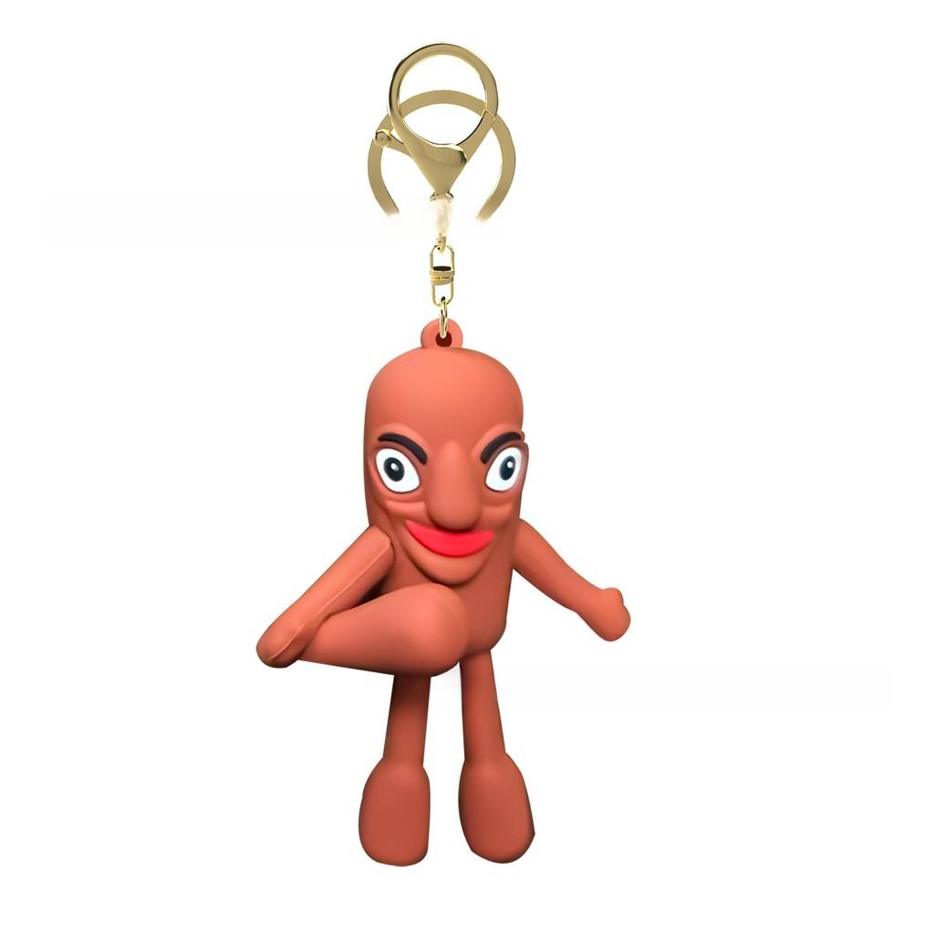 Brainrot Al Italian Tungtungtung Sahur Keychain Shark Cartoon Figure Pendant Toy
