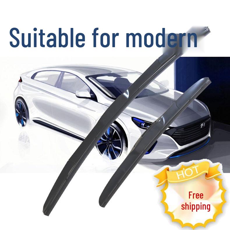 Compatible Wiper for Hyundai Models: Elantra, Tucson, Santa Fe, Mistra, Equus, Sonata, i30, Langdong.