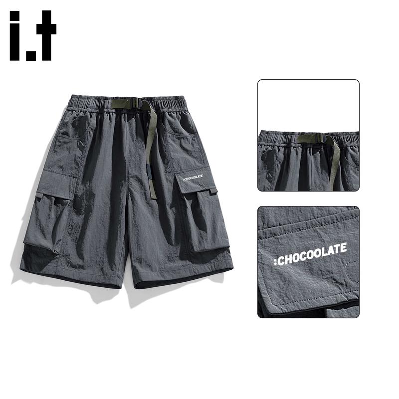 

Men s American Style Multi-Pocket Cargo Shorts 5XL