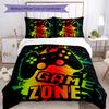 3pcs Game Controller Bedding Set Duvet Cover Closure Includes 1 Duvet Cover & 2 Pillowcases, Soft and Comfortable for All Seasons.