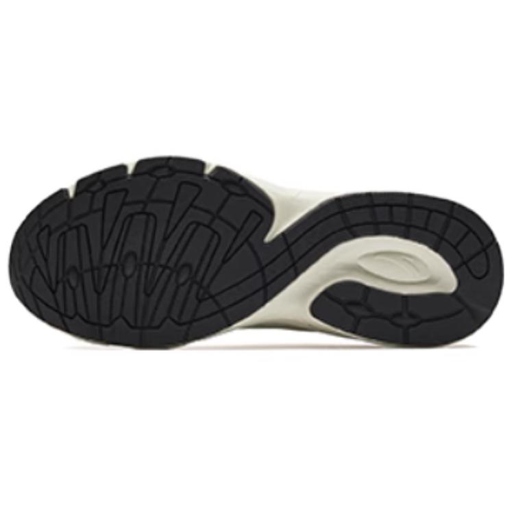 Anta Comfortable AT803 Breathable Lightweight Low-Top Casual Shoes Men sneaker Coarse-Linen-Gray Volcanic-Gray 912538822-5