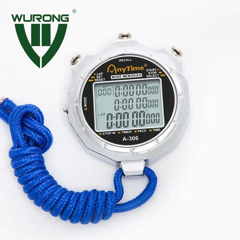 WURONG WR1903 Metal Sports Stopwatch