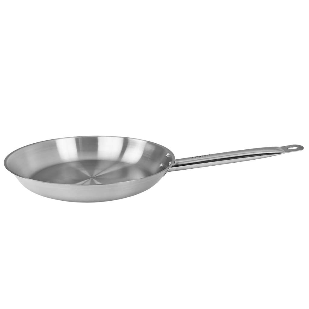 Mega-M Stainless Steel Frying Pan, Diameter 32cm N