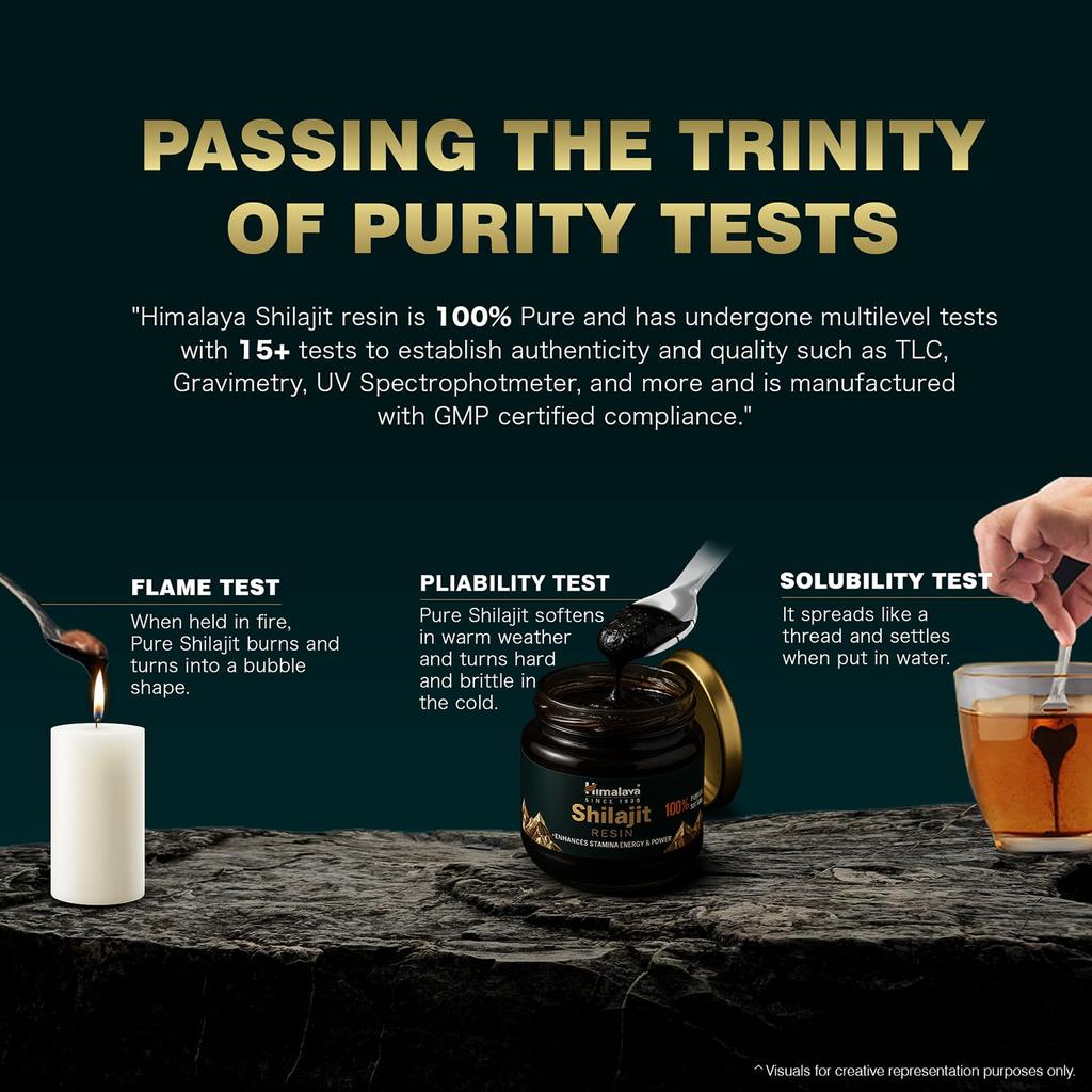 Himalaya Balení Shilajitová pryskyřice 20g | Čistý himálajský posilovač energie pro výdrž a vitalitu