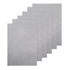 6pcs PVC Repair Patches Kit for Inflatable Raft Boat Canoe Kayak Swimming Pool Versatile Use Grey