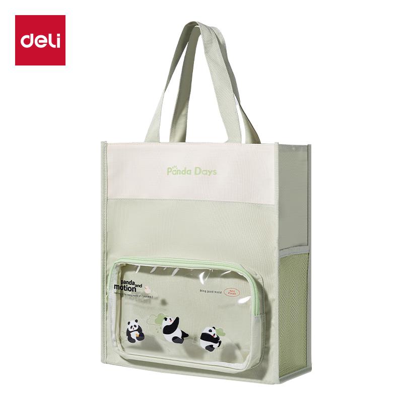Deli Panda Student Study Document Handbag