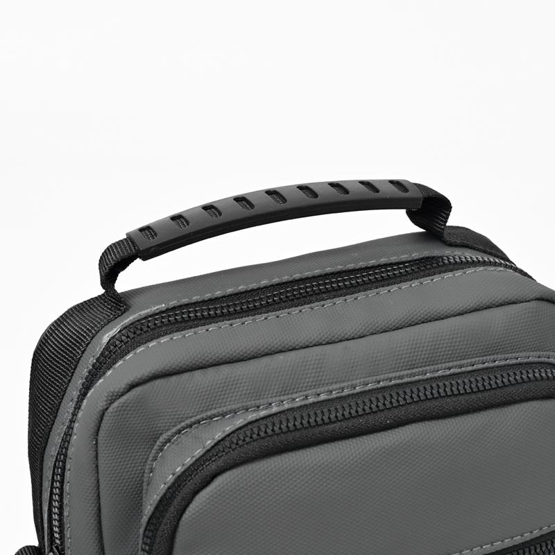 Męska Torba na Ramię Oxford Lekka Jednolity Kolor Dojazdowa Torba na Ramię Podróż Służbowa Wielowarstwowa Torba Crossbody