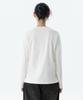 MUSINSA STANDARD WOMAN Women'S Relaxed Crew Neck Long Sleeve T-Shirt [Cream]