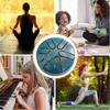 Rain Drum for Outside, Steel Tongue Drum Rain Chime, Rain Drum Instrument for Outside, Steel Tongue Drum Rain Chime Waterproof, Steel Tongue Drum  6 N