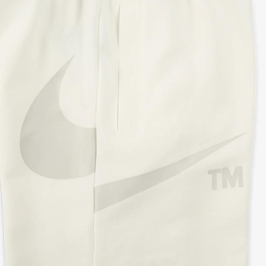 Nike Sportswear Swoosh Logo Print Straight Leg Shorts Kids shorts Light-Bone DR8484-133