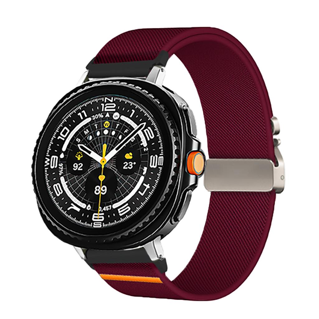 Nylon Strap for Samsung Galaxy Watch 8/8 Classic Elastic Sport Band for Galaxy Ultra 2025/7 Ultra No Gaps Smartwatch Bracelet