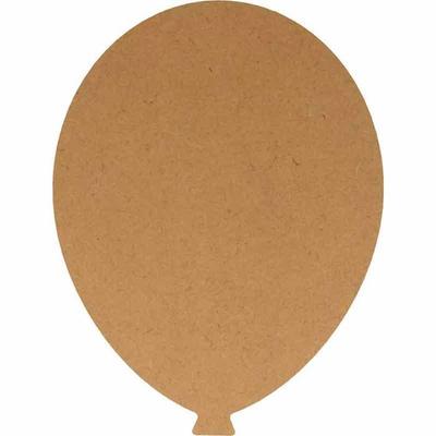 Dřevěný balón MDF - 25 x 19 cm