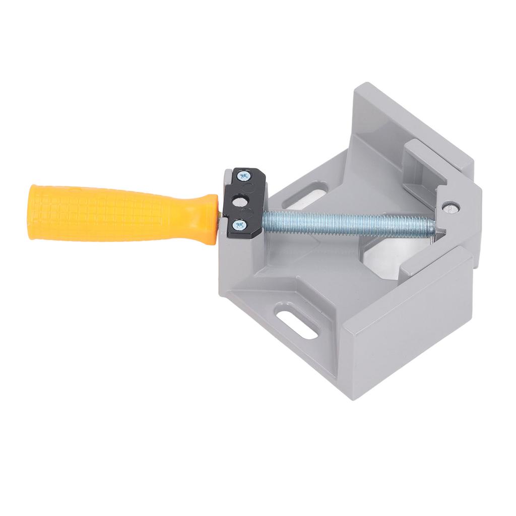 4 Pack Corner Clamp Set 90 Degree Right Angle Single Handle with Adjustable Swinging Jaws for Woodworking Framing