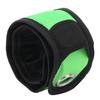 Outdoor Night Running LED Armband Flashing Wristband Cycling Light Up Slap BraceletsGreen