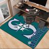 Custom NameSeattle Logo Carpet, Indoor Rug, Chair Rug, Living Rooms, Doormat Made From Polyester Home Decor Birthday Christmas Gifts