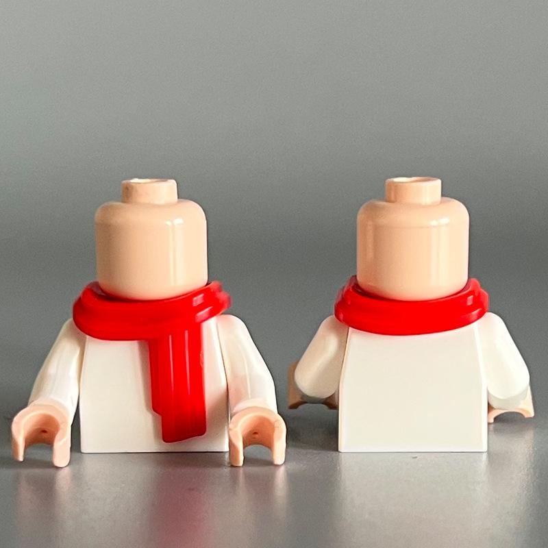 

Аксессуары для фигурок из мелких строительных блоков, совместимые с 25376 шарфами, шалями 0,1 кг