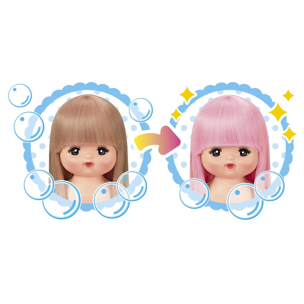 Pilot Doll Bedtime Preparation Set Mel-chan Set, Long-Haired Mel-chan,