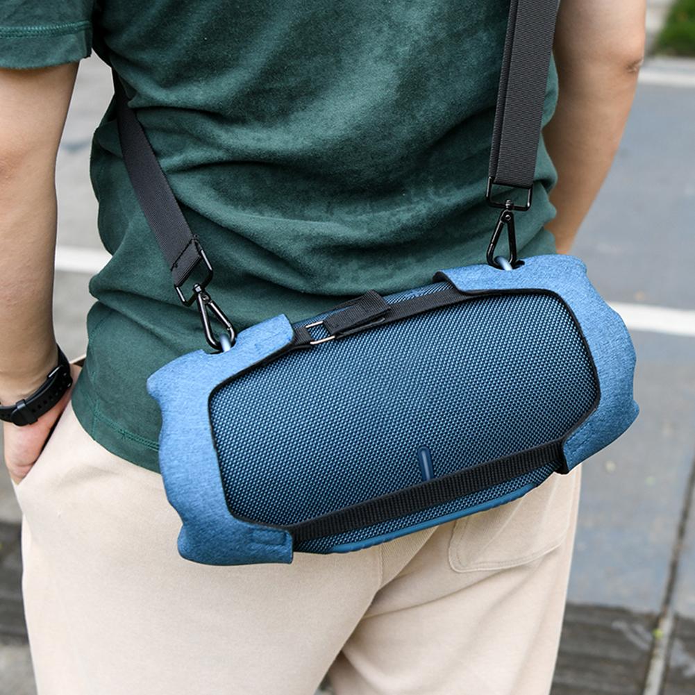 Portable Cover with Adjustable Shoulder Strap Carrying Cover Case Wear-Resistant for JBL Xtreme4 Bluetooth-Compatible Speaker