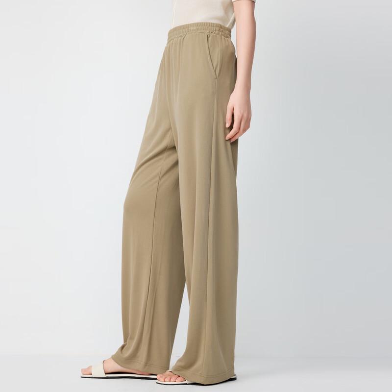 Elva' Island Women's Summer Wide-Leg Casual Pants