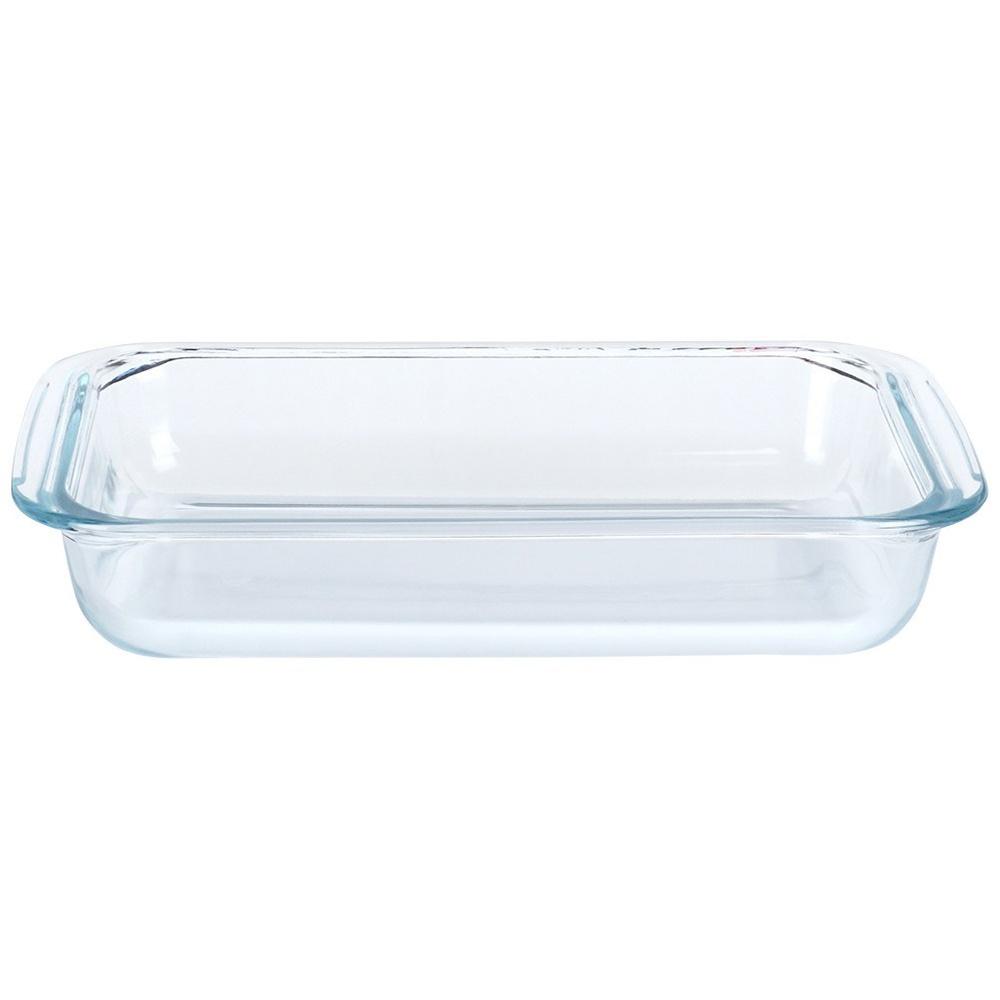 Glass Ovenproof Baking Dish, Baking Form, Roasting Pan, 1L