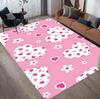 Red Love Carpet Suitable for Pads In Bedrooms Living Rooms Corridors Floor Mat Living Room Decoration Valentine's Day