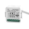 No Neutral Required Smart Light Switch Lighting Automation 39.2 X 39.2 X 18 Mm Schedule Smart Control ABS Material For Tuya