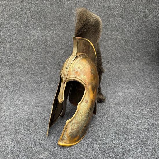 

Средневековый шлем троянского воина Шлем великого царя Ахилла Шлем воина Ролевая игра, Хэллоуин, LARP, Рождество