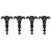 11.3×6.9cm Vintage Hinge Zinc Alloy Tee Hinge Decorative Home Hinge  Door