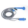 Portable Camping Shower Adjustable Water Flow Leakproof 2.5 L/min Outdoor Showerhead Sprayer Blue