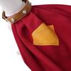 Mantello Cosplay Krypto Rosso Costume Superdog Krypto Mantello con Medaglietta per Cani Stampata in 3D Set Completo Vestiti per Animali Domestici Fatto su Misura