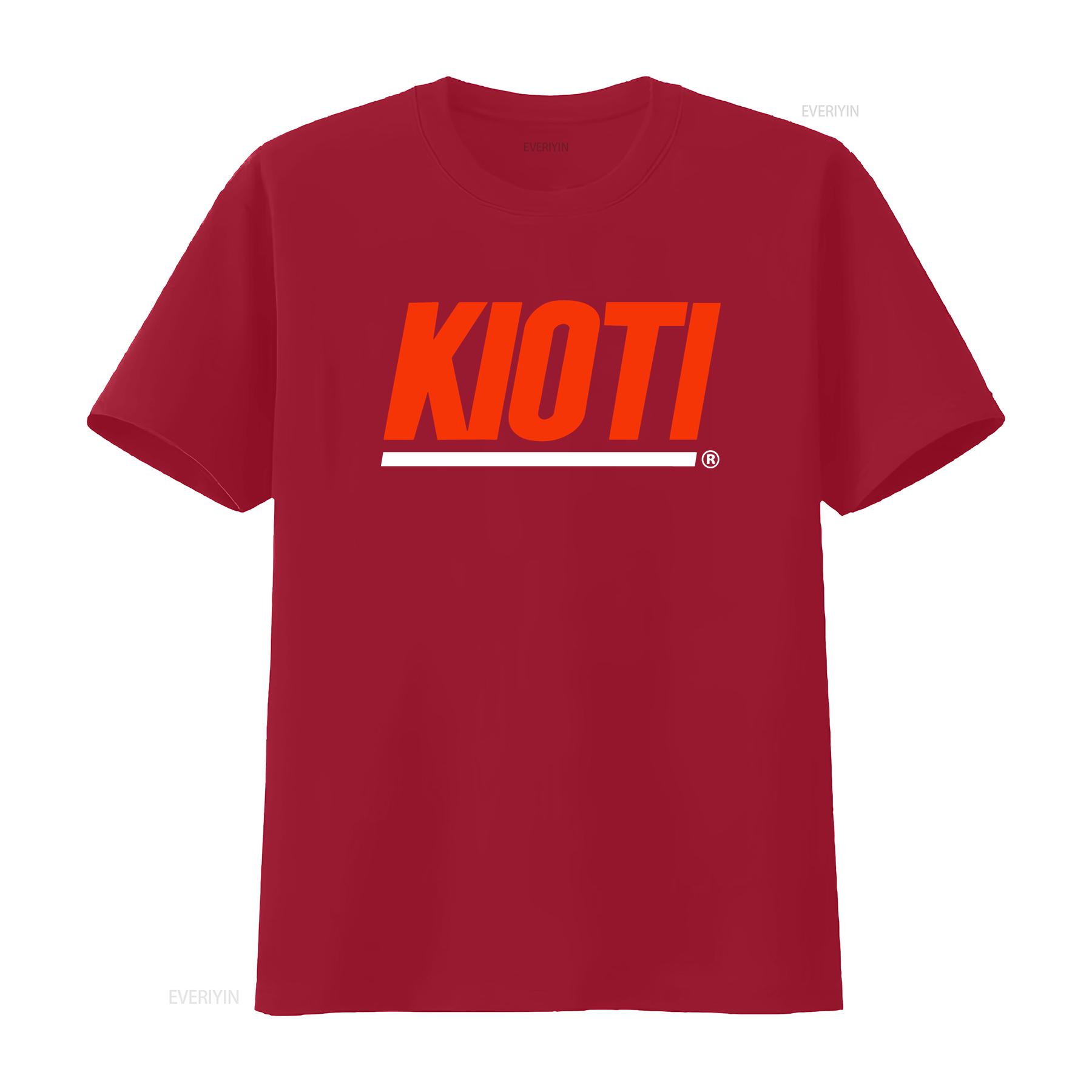 Kioti Tractor Logo Men s Black T Shirt Size S to 3XL vintage Washed Versatile Comfortable Breathable Stretched designer clothes S
